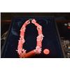 Image 2 : CORAL BEAD NECKLACE & BRACELET (2 PCS)