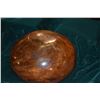 Image 5 : HANDMADE KOU CALABASH W/FLATTENED BASE, LIGHT SHELLAC FINISH, POHO, PEGGING & HUMUHUMU REPAIRS (11 3