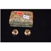 Image 1 : 14K PEARL EAR CLIPS W/MING'S BOX