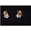 Image 2 : 14K AKOYA PEARL EAR CLIPS