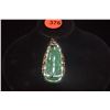 Image 3 : MING'S 14K CARVED APPLE/GREEN JADEITE & DIAMOND (APPROX .70 CTW) BROOCH