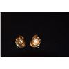 Image 1 : MING'S 14K SWIRL CLIP EARRINGS (11.2 G)