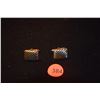 Image 1 : 14K YG & WG CUFF LINKS (11.2 GTW)