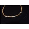 Image 2 : 18K ITALIAN YG & WG CHAIN SET W/DIAMONDS (APPROX .72 CTW) (28.3 GTW)