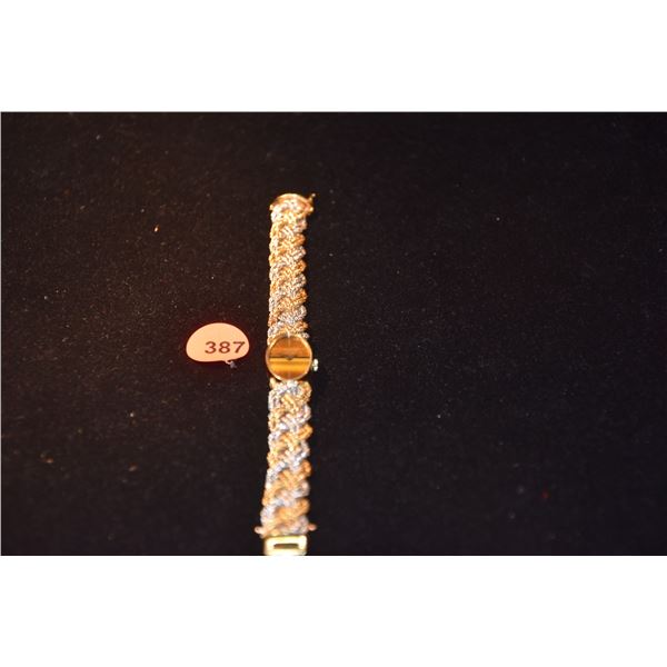 18K YG & WG CHOPPARD WATCH