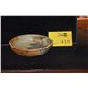 Image 1 : TOSHIKO TAKAEZU CERAMIC LOW BOWL; SIGNED (7 1/4" X 2")