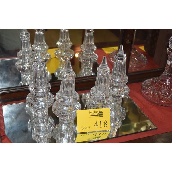 CRYSTAL FINIALS (4 PCS)