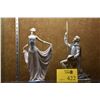 Image 1 : LLADRO "THE DANCER" & DON QUIXOTE "THE QUEST" FIGURINES (2 PCS)