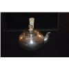 Image 7 : JAPANESE SILVER TEA POT W/BONE HANDLE & SILVER TRAYS W/SIGNED BOX