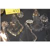 Image 3 : VINTAGE FRENCH PENDALOGUE CRYSTAL CHANDELIER PRISMS (SINGLE, DOUBLE & TRIPLE BEVEL) (12 PCS)