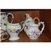 Image 2 : COLLECTION OF CREAMERS, TEA POT, SUGAR BOWL & CUP (8 PCS)