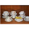 Image 1 : COLLECTION OF ASSORTED TEA CUPS & SAUCERS (20 PCS)
