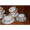 Image 3 : COLLECTION OF ASSORTED TEA CUPS & SAUCERS (20 PCS)