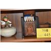 Image 1 : HUMMEL TRINKET BOX & JAPANESE OWL CIGARETTE BOX W/MIRROR (2 PCS)