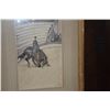 Image 2 : FRAMED TOULOUSE LAUTREC PRINT, HORSE SHOW (17" X 22 1/4")