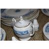 Image 5 : COALPORT CHINA, REVELRY-BLUE PATTERN (56 PCS)