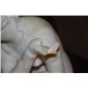 Image 5 : CARVED WHITE MARBLE STATUE, FEMALE NUDE (MISSING FINGERTIPS)