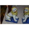 Image 3 : PORCELAIN LIONS MARKED H.V.XB 1853 (2 PCS)