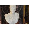 Image 3 : PLASTER BUST OF JULIUS CAESAR W/PEDESTAL (2 PCS)