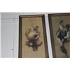 Image 3 : FRAMED PAINTINGS, HANGING FOWL (13 3/4" X 28 1/2") (2 PCS)