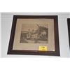 Image 1 : FRAMED PRINT, "PEASANT LIFE" (27 1/2" X 25")