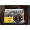 Image 1 : FRAMED PHOTO "JERRY'S SWEET SHOP" ON THE BEACH OF HALEIWA W/COIN PURSE, ASHTRAY & COMB