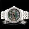 Image 1 : Rolex SS DateJust Diamond 36MM Wristwatch