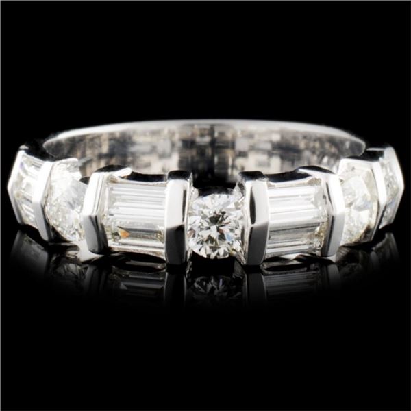 14K WG Diamond Ring 1.03ctw