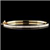 Image 2 : 14K Yellow Gold Diamond Bracelet 0.87ctw