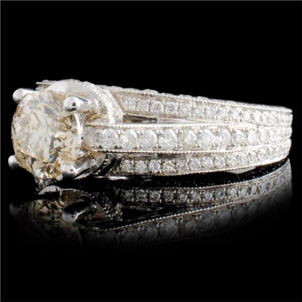 18K White Gold Diamond Ring 2.65ctw