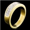 Image 2 : 18K Yellow Gold Diamond Ring 0.80ctw