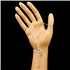 Image 3 : 18K White Gold Diamond Necklace 1.87ctw