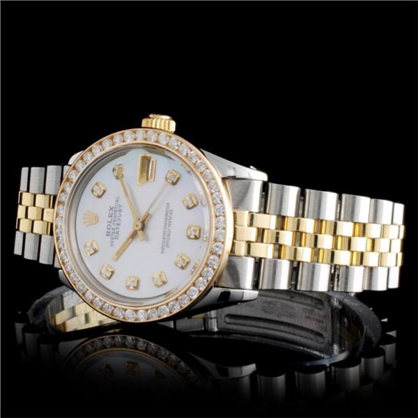 Rolex DateJust Diamond Watch 31MM