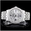 Image 2 : Rolex DateJust SS Diamond Watch 36MM