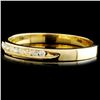 Image 1 : 14K Yellow Gold Diamond Ring 0.16ctw
