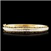 Image 2 : 18K Yellow Gold Diamond Bangle 1.97ctw