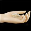 Image 1 : 18K WG Diamond Brooch 1.27ctw