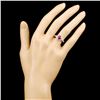 Image 4 : 18K WG Ruby 1.63ct & Diamond Ring 0.49ctw