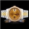 Image 2 : Rolex DateJust YG/SS Diamond 36mm Watch 1.50ct