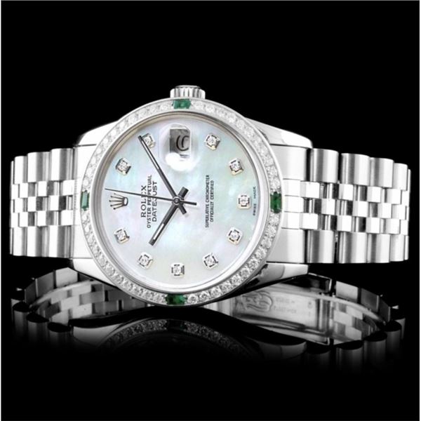 Rolex Diamond DateJust 36MM Watch