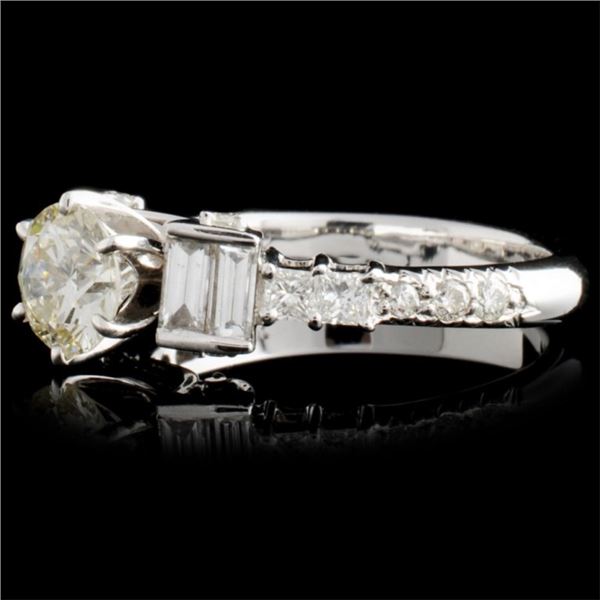 18K White Gold Diamond Ring 1.64ctw