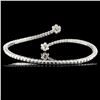 Image 1 : 14K WG Diamond Bracelet 2.53ctw