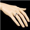 Image 3 : 14K WG Fancy Color Diamond Ring 1.07ctw