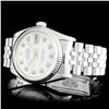 Rolex SS Diamond DateJust 36mm Wristwatch
