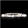 14K White Gold Diamond Bracelet 1.56ctw