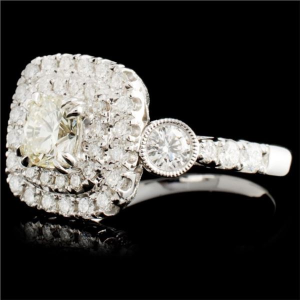 18K White Gold Diamond Ring 1.60ctw