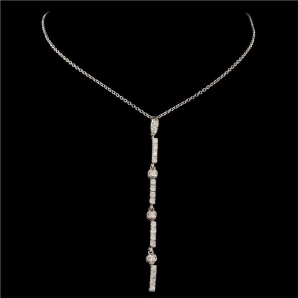 0.53ctw Diamond Pendant in 14K Gold