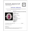 Image 4 : 18K Rose Gold Sapphire 2.96ct and Diam Ring 0.97ct