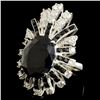 11.63ct Sapphire & Diam Ring 2.18ctw in 14K Gold