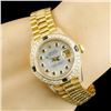 Image 4 : Rolex DateJust 18K YG 1.50ct Diamond Ladies Watch